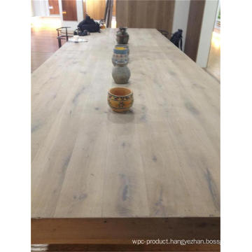 Super Long Oak Board Meeting Table